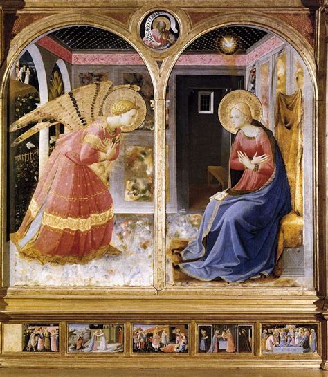 Fra Angelico - Annunciation - WGA00633. Painting, 15th century - PICRYL ...