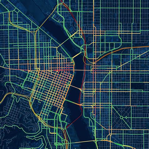 Portland Area Traffic Map - Fulvia Christabel