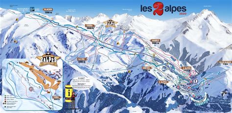 Les 2 Alpes : Accès Pistes Météo Webcams hiver 2024/2025