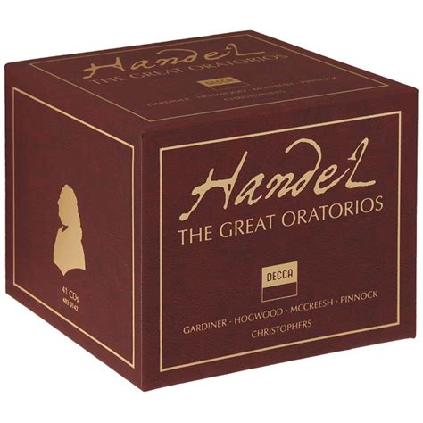 Handel / The Great Oratorios (41CD) | H2SHOP | להורדה | לרכישה