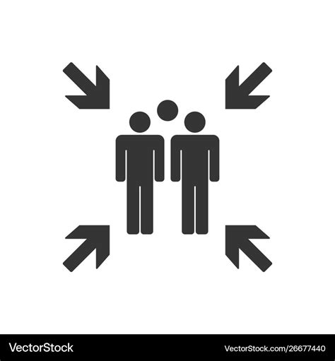 Assembly point sign Royalty Free Vector Image - VectorStock