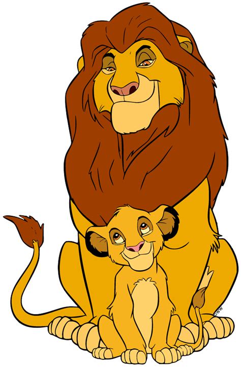 Mufasa And Simba And Sarabi