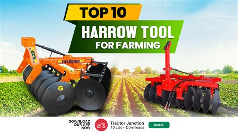 Top 10 Harrow Tool For Farming 2024 - Different Types of Harrow