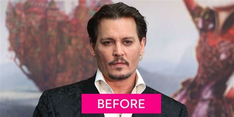 Johnny Depp's Haircut Looks Like Edward Scissorhands - Johnny Depp's ...