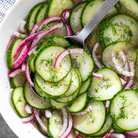 Easy Cucumber Salad Recipe - Jessica Gavin