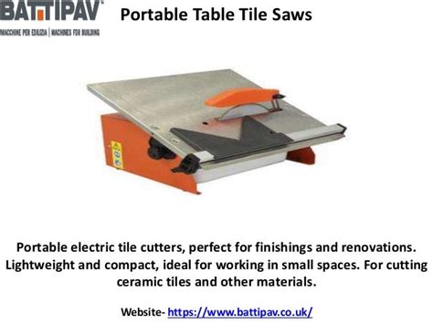 Electric Tile Cutter