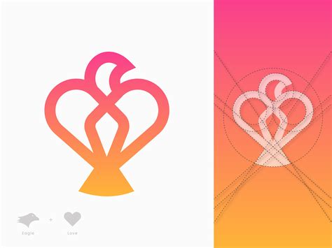 Love + Bird Logo design by Artex on Dribbble