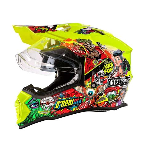 Enduro helmet Oneal Sierra Crank V.22 multicolor