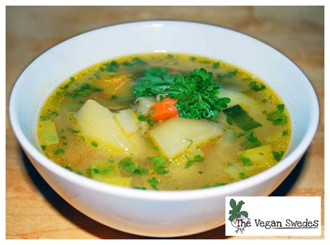 The Vegan Swedes: Traditional Soup