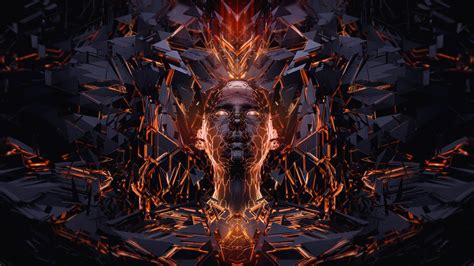 360x640 resolution | human formed graphics, 3D, abstract, digital art ...