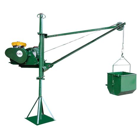 Toku TKPLH300R Portable Lifting Hoist With Petrol Engine Robin EY20D