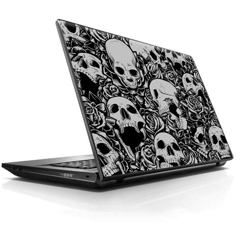 Laptop Notebook Universal Skin Decal Fits 13.3" to 15.6" / Skulls n ...