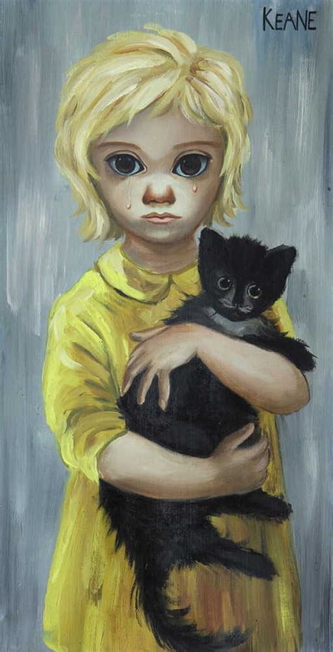 Painting by Margaret Keane