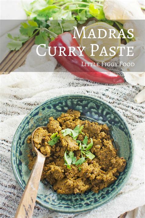 Madras Curry Paste - Little Figgy Food