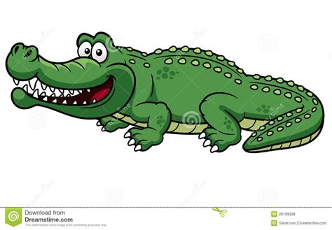 305 Crocodile Clipart Stock Images - Cartoon Alligator with Open Mouth