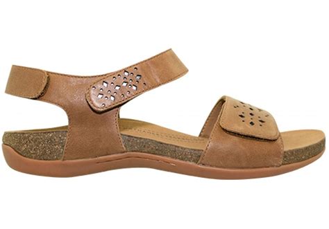 Scholl Orthaheel Anja Womens Comfortable Leather Sandals With Support ...