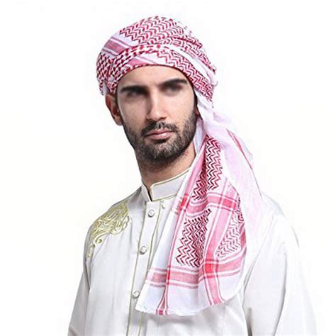 Arabic Shemagh Arab Tactical Desert Army Shemagh KeffIyeh Scarf men ...