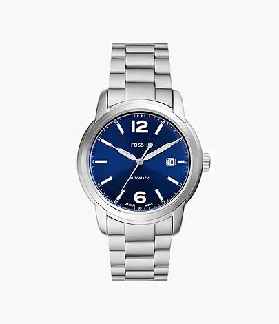 Fossil Heritage Automatic Stainless Steel Watch - ME3244 - Fossil