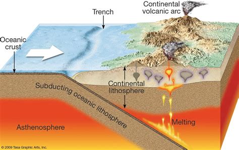 Oceanic Oceanic Convergent Boundary Examples