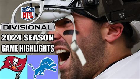 Tampa Bay Buccaneers vs Detroit Lions NFC Divisional Playoffs [FULLGAME ...