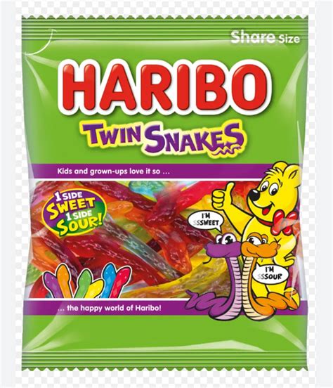 Haribo Twin Snakes Sweet and Sour Gummi Candy, 5oz – Parthenon Foods