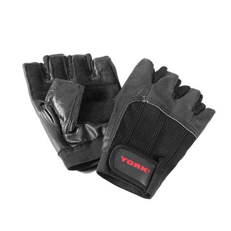 York Leather Weight Lifting Gloves - Sweatband.com