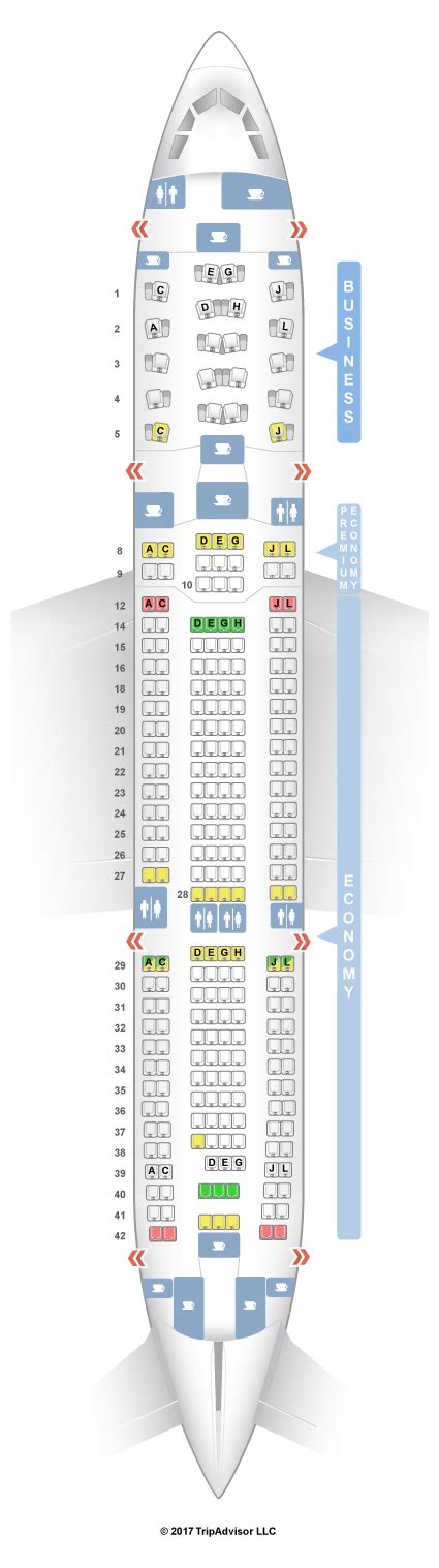 Airbus A330 Seat Map | Images and Photos finder