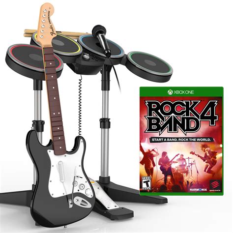 Amazon.com: Rock Band 4 Band-in-a-Box Bundle - Xbox One : Mad Catz ...