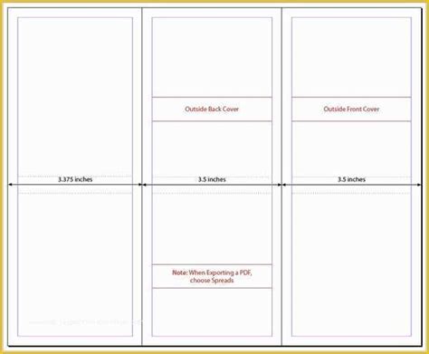 Booklet Template Free Download Word Of Blank Free Brochure Templates ...