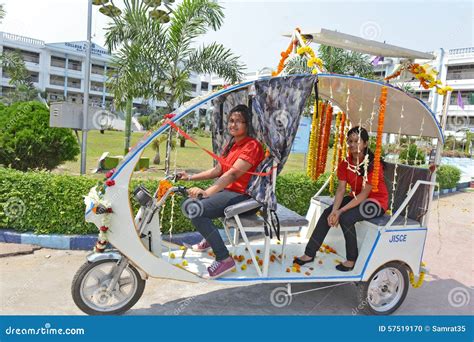 Auto Rickshaw Or Bajaj Three Wheeler On Street In Colombo, Sri Lanka ...