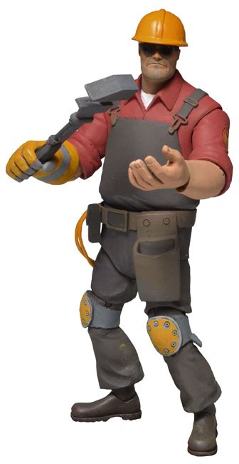 DISCONTINUED – Team Fortress 2 – 7″ Action Figure – Series 3 Red ...