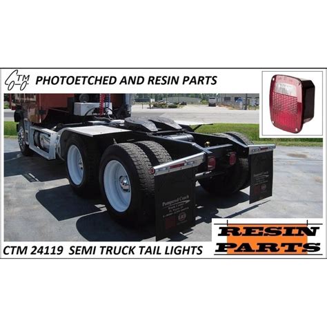 CTM 24119 Semi truck tail lights