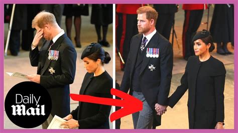 Prince harry and meghan markle body language analysis during queen ...