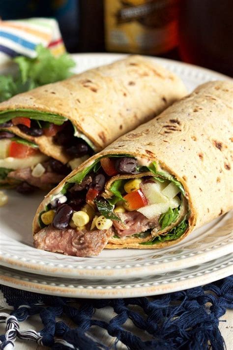 Southwest Style Steak Wrap - The Suburban Soapbox | Recipe | Steak ...