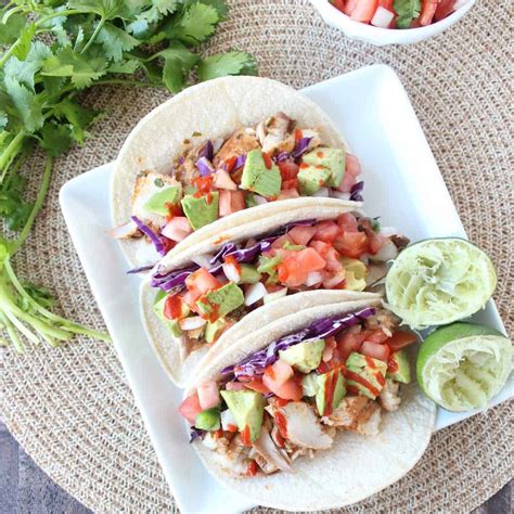 Grilled Mahi Mahi Fish Tacos - Gluten Free Recipe | WhitneyBond.com