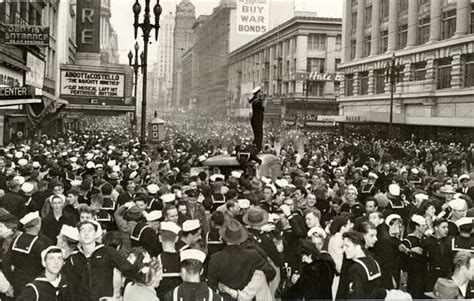 V-J Day 1945: Celebrating the End of World War II - FoundSF