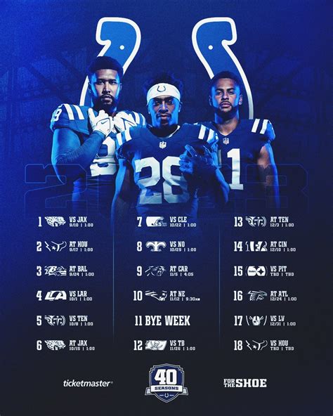 Colts Home Schedule 2024 Tickets - Romy Vivyan