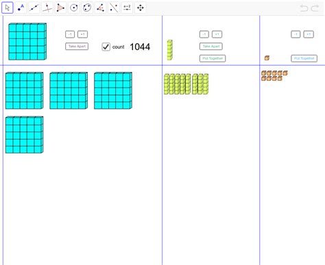 Base 5 Blocks – GeoGebra | Base 10 blocks, Natural number, Blocks