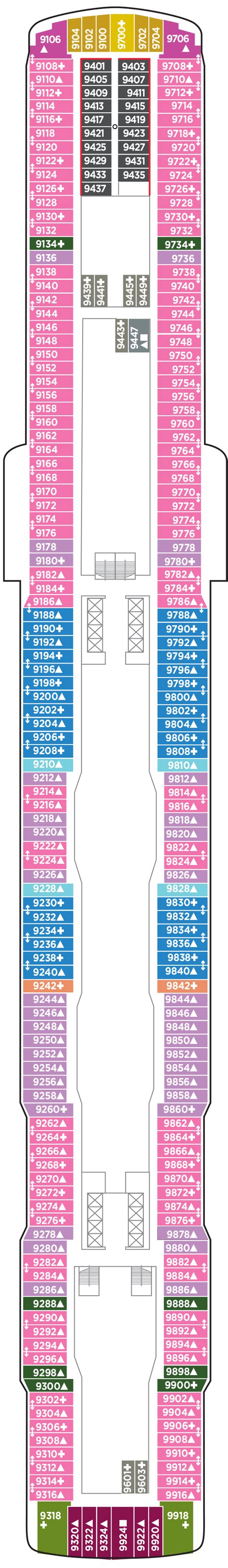 Norwegian Encore Deck Plans | CruiseInd