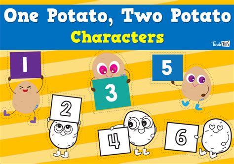 One Potato, Two Potato - Nursery Rhyme Characters :: Teacher Resources ...