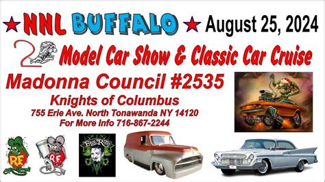 NNL Buffalo Model Car Show & Classic Car Cruise, 755 Erie Ave, North ...