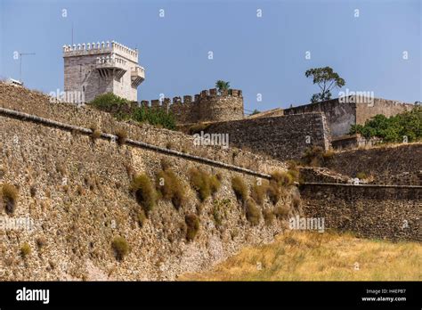 Castle in Estremoz, Portugal Stock Photo - Alamy