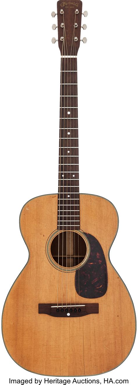 Tommy Tedesco's 1961 Martin 0-18 Natural Acoustic Guitar, Serial ...