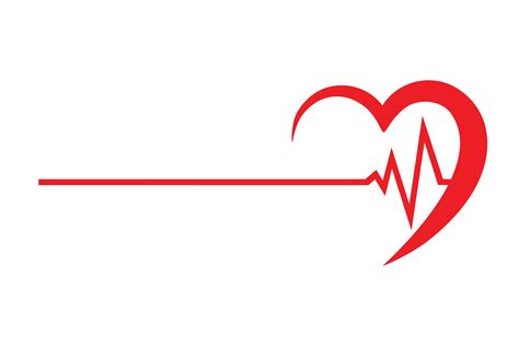 logo for a cardio clinic vector illustration 509347 Vector Art at Vecteezy