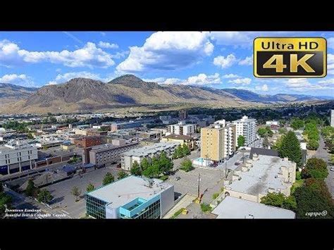 4K Downtown Kamloops British Columbia Canada