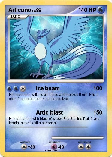 Pokémon Articuno 641 641 - Ice beam - My Pokemon Card