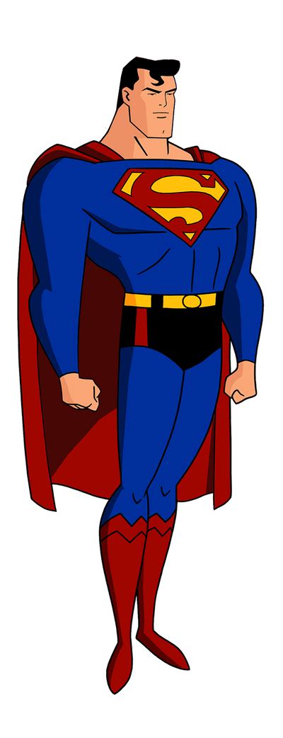 Superman from Superman: The animated series by Alexbadass on DeviantArt