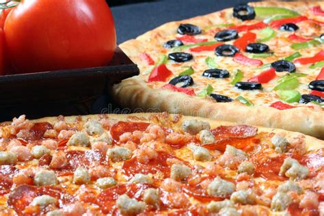 Pizza combo deal stock photo. Image of fresh, pepper - 12732886