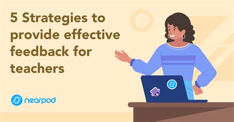 5 Strategies to provide effective feedback for teachers