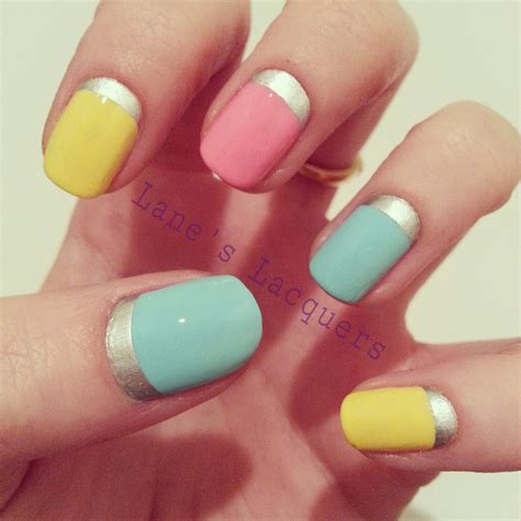 Lane's Lacquers: TPC: Pink, Blue, Yellow